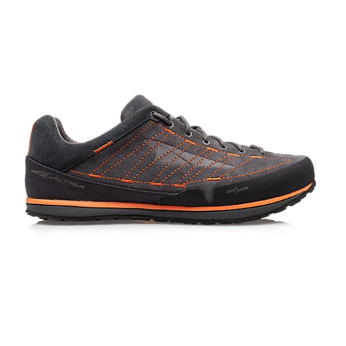 Altra GRAFTON Men's Hiking Shoes Black / Orange | LPBXHT-193