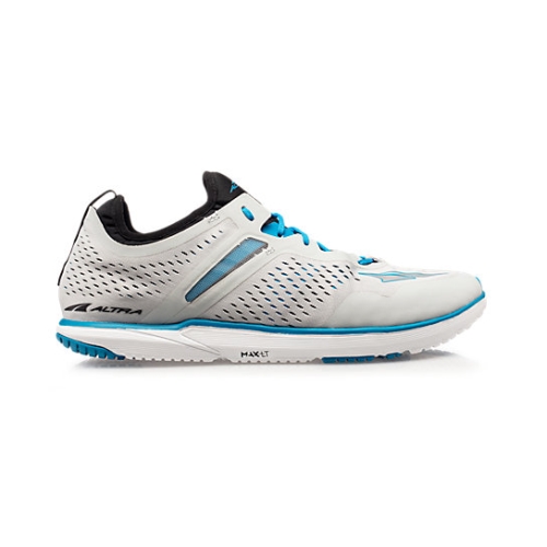 Altra KAYENTA Men's Running Shoes Silver / Blue | TPXAEH-302