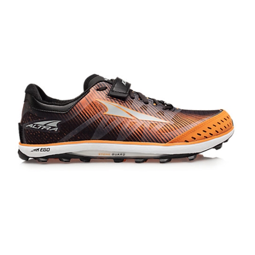 Altra KING MT 2 Men's Trail Shoes Black / Orange | JRUCWH-785