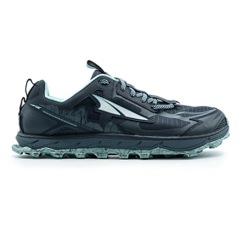 Altra LONE PEAK 4.5 Women's Hiking Shoes Navy / Light Blue | OXIAWB-517