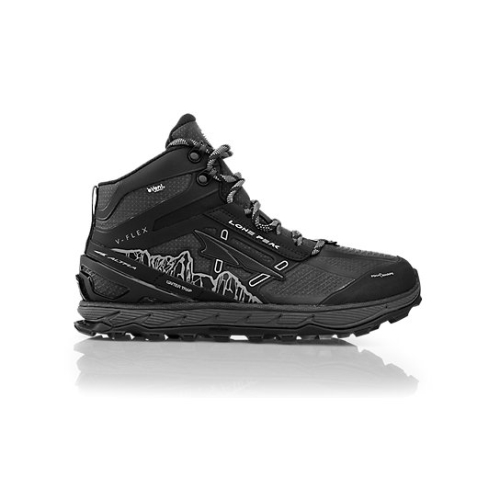 Altra LONE PEAK 4 Men's Hiking Shoes Black | KQBUGC-729