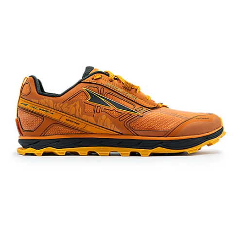 Altra LONE PEAK 4 Men's Trail Shoes Burnt Orange | ZSGLDM-643