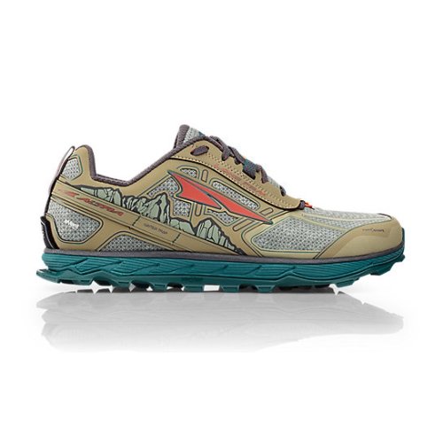 Altra LONE PEAK 4 Men's Trail Shoes Green | CHETWL-648