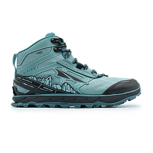 Altra LONE PEAK 4 Women's Hiking Shoes Mineral Blue | RGBLPE-423