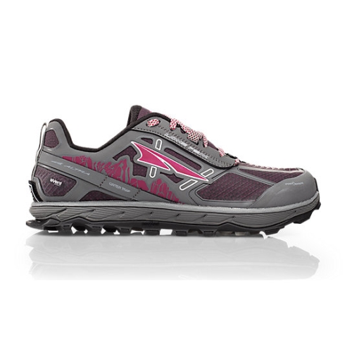 Altra LONE PEAK 4 Women's Trail Shoes Gray / Purple | MAWPBN-159