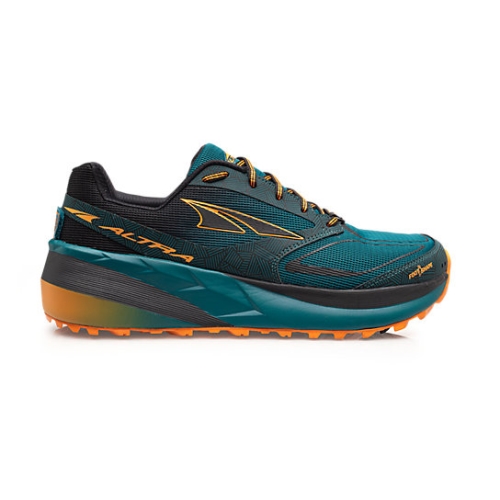 Altra OLYMPUS 3.5 Men's Hiking Shoes Green / Orange | YQWUZE-348
