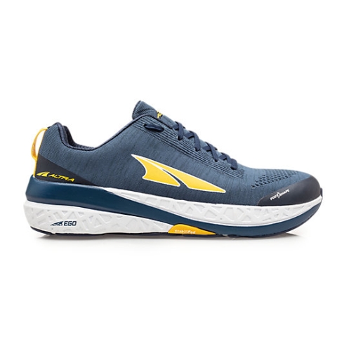 Altra PARADIGM 4.5 Men's Hiking Shoes Blue / Yellow | ULPRWG-639