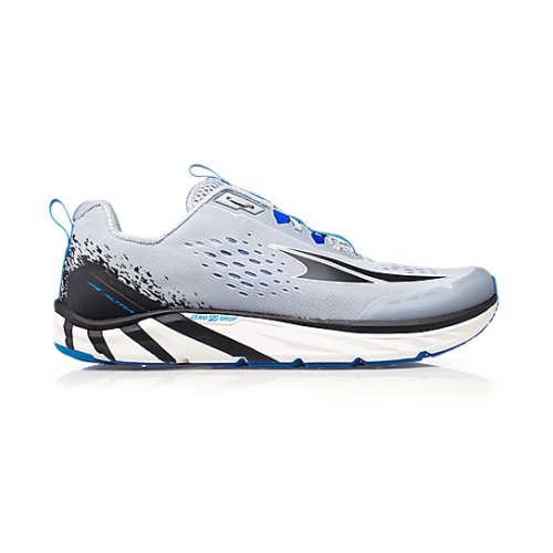 Altra TORIN 4 Men's Running Shoes Gray / Blue | BTNCUA-731