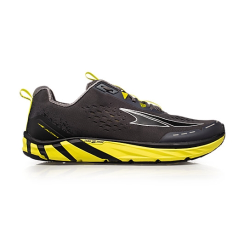 Altra TORIN 4 Men's Running Shoes Gray / Lime | QVOXSR-037