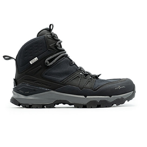 Altra TUSHAR BOOT Men's Hiking Shoes Black | SMJXNP-819