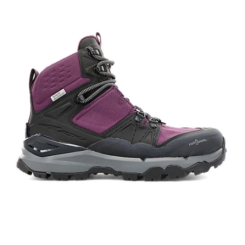 Altra TUSHAR BOOT Women's Hiking Shoes Black / Purple | MLKYIF-380